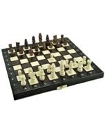 Szachy tradycyjne drewniane ABINO