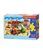Puzzle 30 Dom w trakcie budowy CASTOR