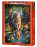 Puzzle 1500 Wolf in the wild CASTOR