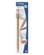 Ołówek Pro Natura HB/2 z gumką (12szt)