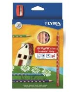 Kredki Groove 36 kolorów + temperówka