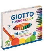 Pisaki Turbo Color 36 kolorów GIOTTO