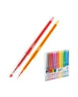 Długopisy żelowe 12 kolorów FIORELLO