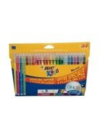 Flamastry Kid Couleur Fluo 20+4 kolory BIC