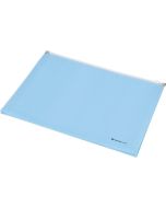 Koperta Focus C4604 A4 z suwakiem niebieska