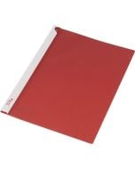 Skoroszyt A4 Focus z listwą boczną czerwony