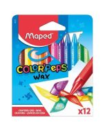 Kredki Colorpeps świecowe 12 kolorów MAPED