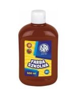Farba szkolna brąz 500ml ASTRA