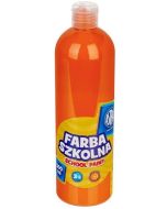 Farba szkolna pomarańczowa 500ml ASTRA