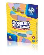 Modelina pastelowa 12 kolorów ASTRA