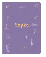 Zeszyt A5/60K kratka Hybrid Fizyka (10szt)