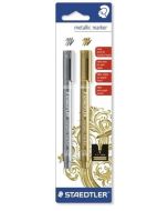 Marker metaliczny złoty i srebrny STAEDTLER