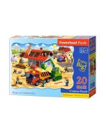 Puzzle 20 maxi - House in Construction CASTOR