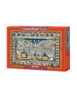 Puzzle 2000 Mapa Świata CASTOR