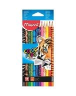 Kredki Colorpeps Animals 12 kolorów MAPED