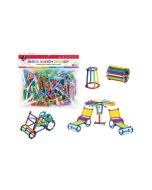 Klocki małych geniuszy - Patyki 173 elementy