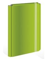 Teczka z gumką A4 twarda oprawa zielona