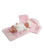 Lalka 74040 bobas Lala w różowym beciku 42cm