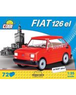 Cars Mały Fiat 126P 1994 - 1999 72 klocki