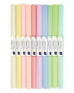 Bibuła marszczona MIX Pastel (10szt)