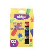 Kredki żelowe 6 kolorów STRIGO