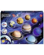 Puzzle 3D Układ Planet 522 elementy