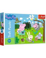 Puzzle 30 Świnka Peppa Leśna wyprawa TREFL
