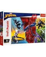 Puzzle 100 Do góry nogami Marvel Spiderman TREFL
