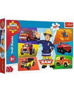 Puzzle 100 Pojazdy Strażaka Sama TREFL