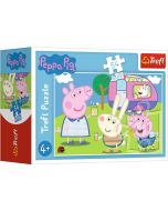 Puzzle 54 mini Wesoły dzień Świnki Peppy 4 TREFL