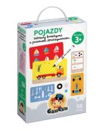 CzuCzu Pojazdy. Zabawy kreatywne z pisakiem 3+