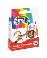 Kredki świecowe 16 kolorów FIORELLO