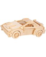 Łamigłówka drewniana Gepetto -Samochód rajdowy G3