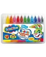 Kredki do malowania twarzy 12 kolorów BAMBINO