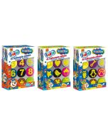 Farby do malowania palcami 12 kolorów 15ml BAMBINO