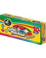 Farby plakatowe 10 kolorów 20ml AS