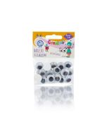 Oczy samoprzylepne 15 mm Oczy Arlekina ASTRA