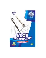 Blok techniczny A4/10K 170g (10szt) ASTRA
