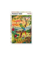 Puzzle 1000 - Ara Zielona PIATNIK