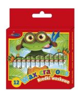 Kredki woskowe 12 kolorów