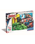Puzzle 104 Super kolor Marvel Avengers