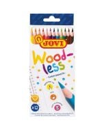 Kredki bezdrzewne 12 kolorów JOVI