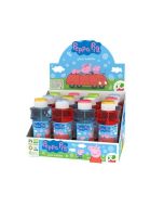 Bańki mydlane glass Peppa pig 300ml (12szt)