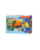 Puzzle 30 Garbage Car CASTOR
