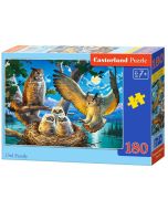 Puzzle 180 Owl Family CASTOR
