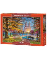 Puzzle 1500 Autumn Stroll Centtral Park CASTOR