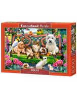 Puzzle 1000 Pets in the Park CASTOR