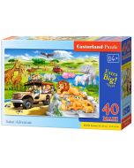 Puzzle 40 maxi - Safari Adventure CASTOR