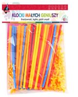 Klocki słomki 110 elementów