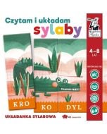 Kapitan Nauka. Czytam i układam sylaby. Układanka